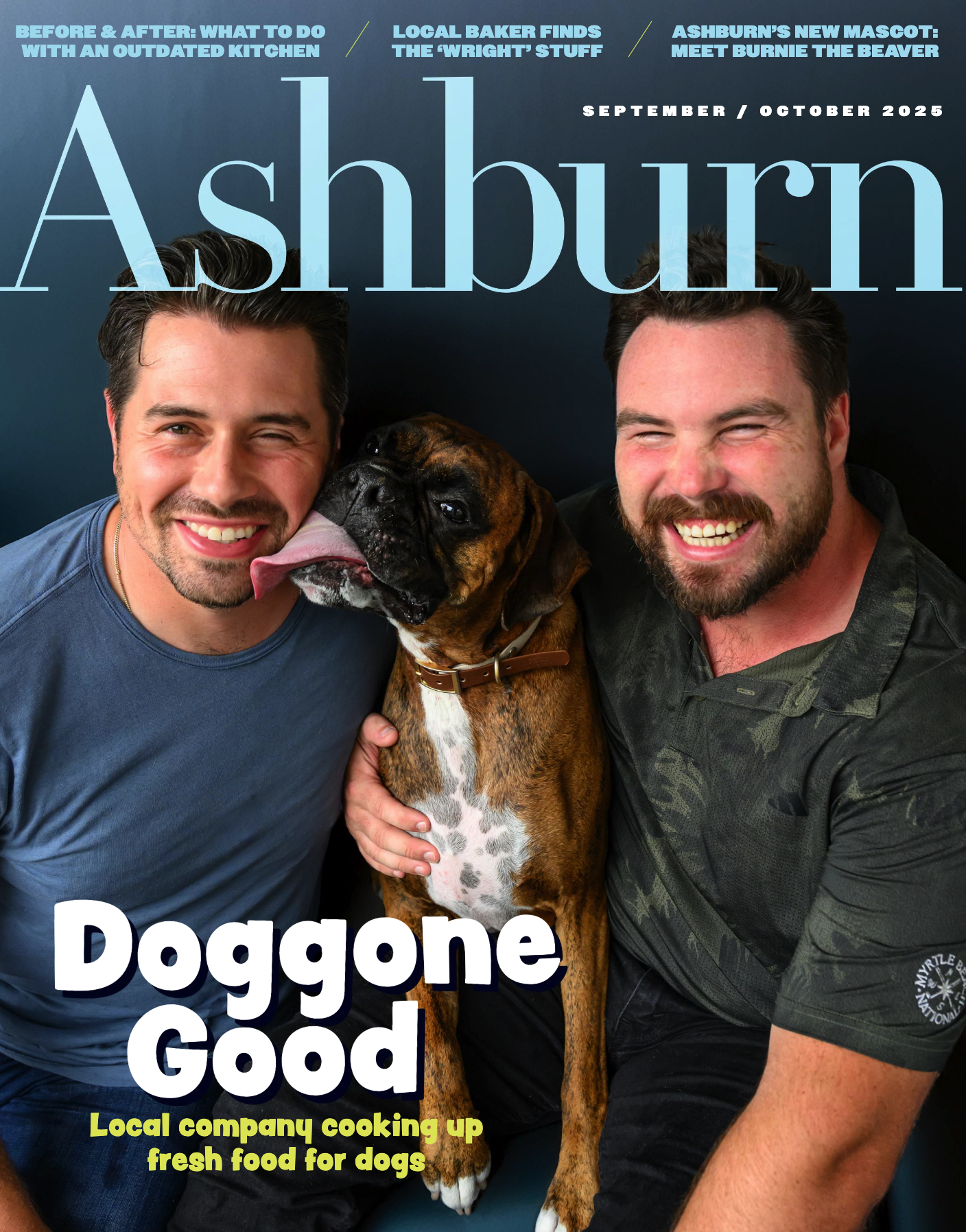 Ashburn Magazine Cover featuring Bogey's Mix